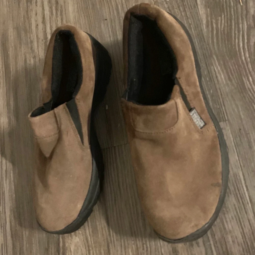 Rugged Exposure Boots Shoes Suede Loafers Brown Size 8 Men Slip On